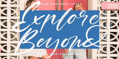 Ankara Stream Font Poster 12