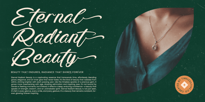 Radiate Yethina Font Poster 11