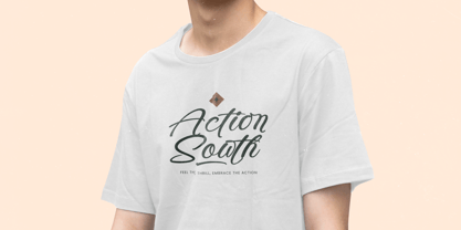 Radiate Yethina Font Poster 4