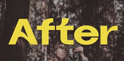 After Display Font Poster 7