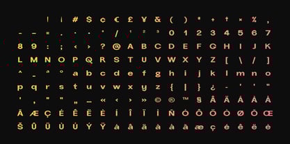 After Display Font Poster 5