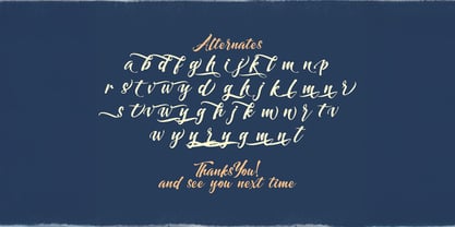 Dayden Batemisy Font Poster 9