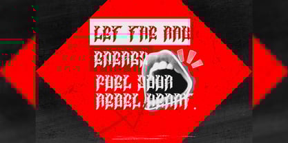 Regalie Fangs Font Poster 5