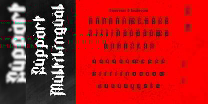 Regalie Fangs Font Poster 4