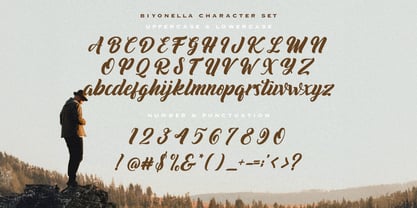 Biyonella Font Poster 7