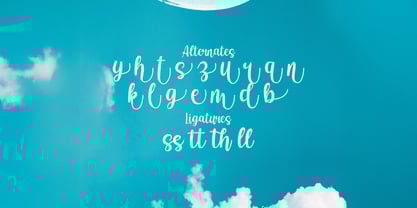 Betharia Classy Font Poster 9