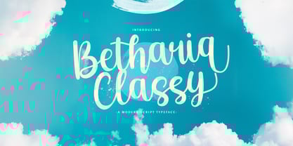 Betharia Classy Font Poster 1