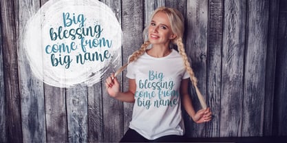 Betharia Classy Font Poster 6