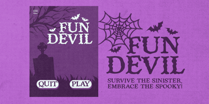 Night Wicked Font Poster 2