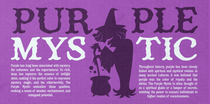 Night Wicked Font Poster 6