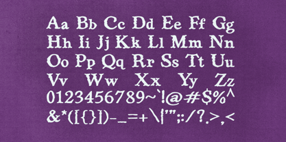 Night Wicked Font Poster 9