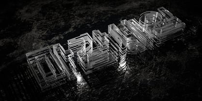 BR Beholding Font Poster 5