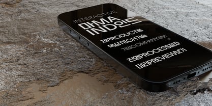 BR Beholding Font Poster 4