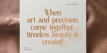 Bright Glamore Font Poster 13