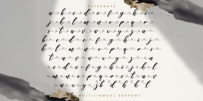 Hanyka Rathery Font Poster 7