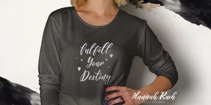 Hanyka Rathery Font Poster 5