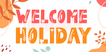 Dainty Spring Font Poster 3