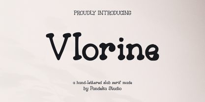 Vlorine Font Poster 1