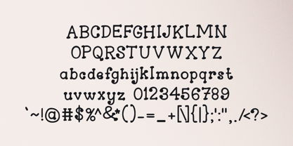 Vlorine Font Poster 9