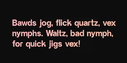 Brix Display Font Poster 4