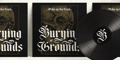 Young Dark Font Poster 12