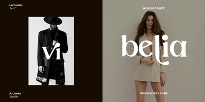 Lamunan Font Poster 3