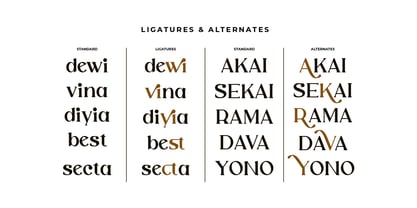 Lamunan Font Poster 6