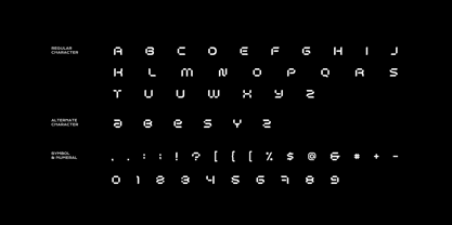 Pro Digimo Font Poster 4