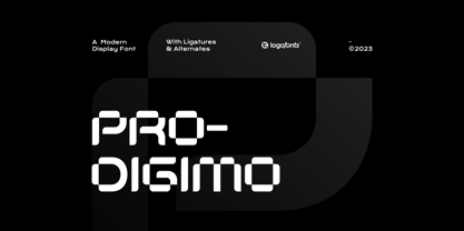 Pro Digimo Font Poster 6