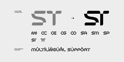 Pro Digimo Font Poster 5