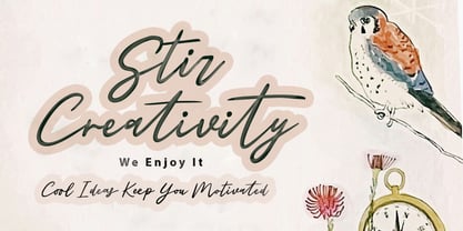 Bolitare Font Poster 2
