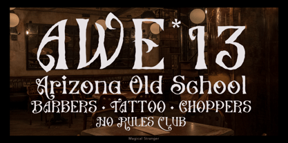 Magical Stranger Font Poster 2