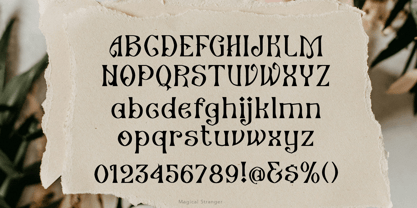 Magical Stranger Font Poster 6