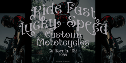 Magical Stranger Font Poster 4