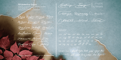 Wishful Melisande Font Poster 4