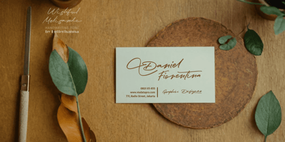 Wishful Melisande Font Poster 11