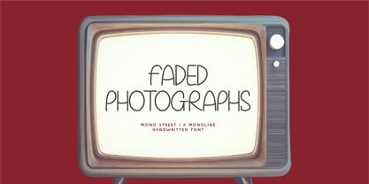 CF Mono Street Font Poster 2