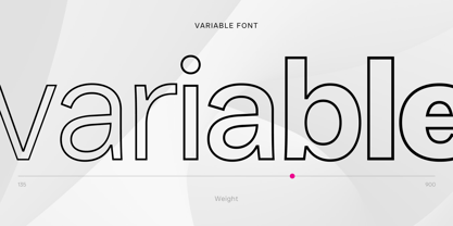 JUST Sans Outline Font Poster 4