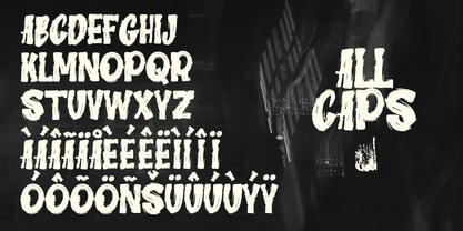 MC Lostin Grifes Font Poster 6