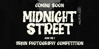 MC Lostin Grifes Font Poster 2
