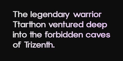 Neutrek Font Poster 2