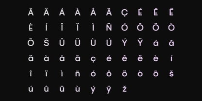 Neutrek Font Poster 10