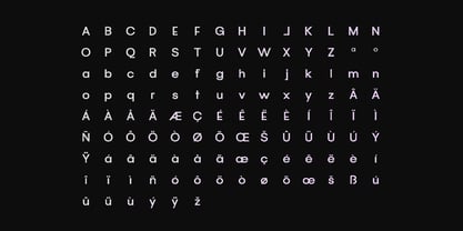 Neutrek Font Poster 11