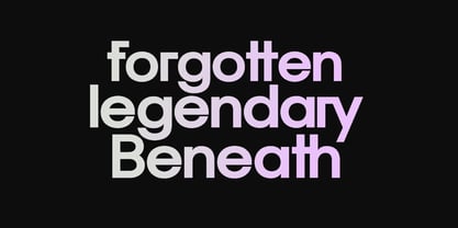 Neutrek Font Poster 4