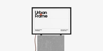 Neutrek Font Poster 8