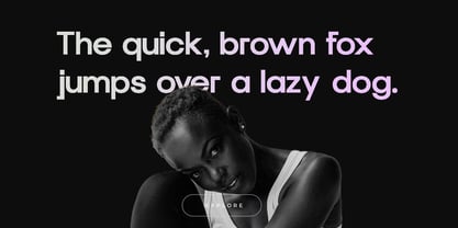 Neutrek Font Poster 3