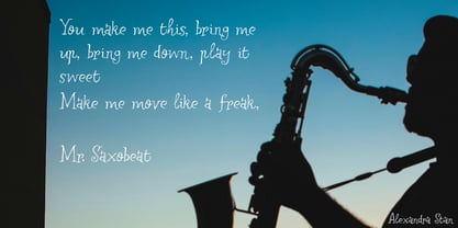 Cycle Of Fourths Font Poster 3