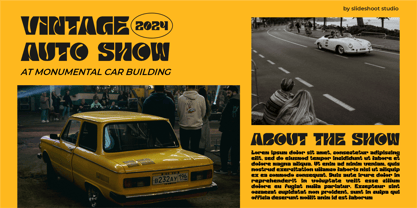 Golden Boluva Font Poster 3