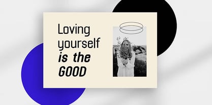 Lakesides Neue Font Poster 5