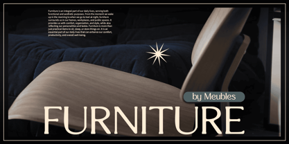 Amstir Blur Font Poster 4